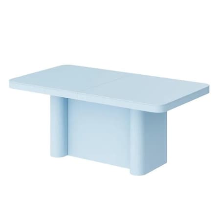 Stół rozkładany PORTOFINO 160(412)x100 niebieski