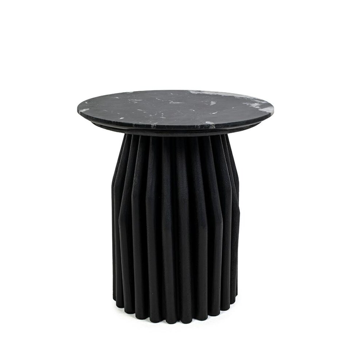 MaMaison stolik LEVANTE czarny marmur / drewno