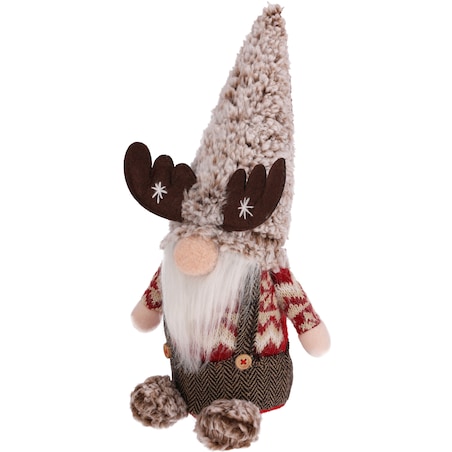 SKRZAT świąteczny KRASNAL gnom Mikołaj na święta