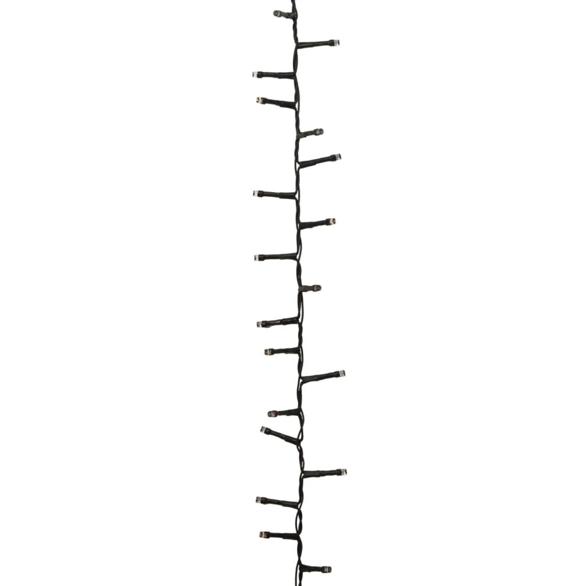 vidaXL Lampki LED, 2000 diod, gęsto umieszczone, zimna biel, 45 m, PVC