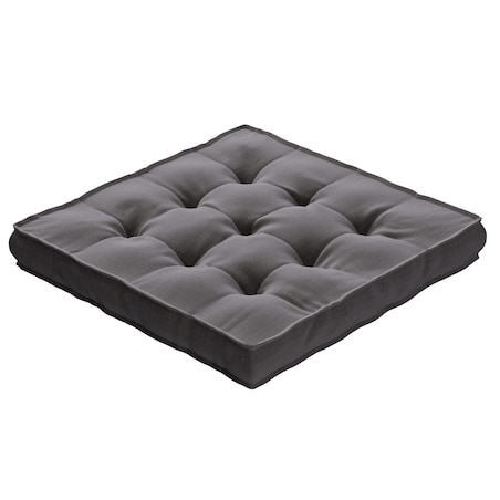 Poduszka na krzesło Kuba, brązowy welwet, 50 x 50 x 10 cm, Ingrid