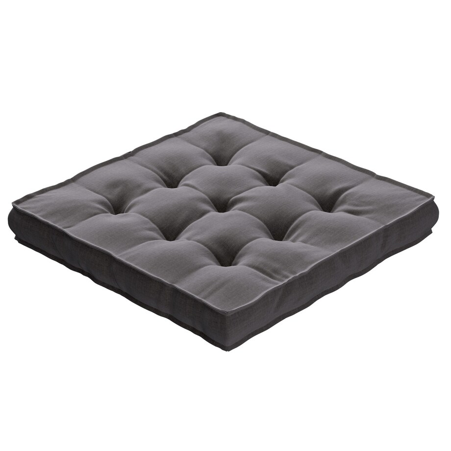 Poduszka na krzesło Kuba, brązowy welwet, 50 x 50 x 10 cm, Ingrid