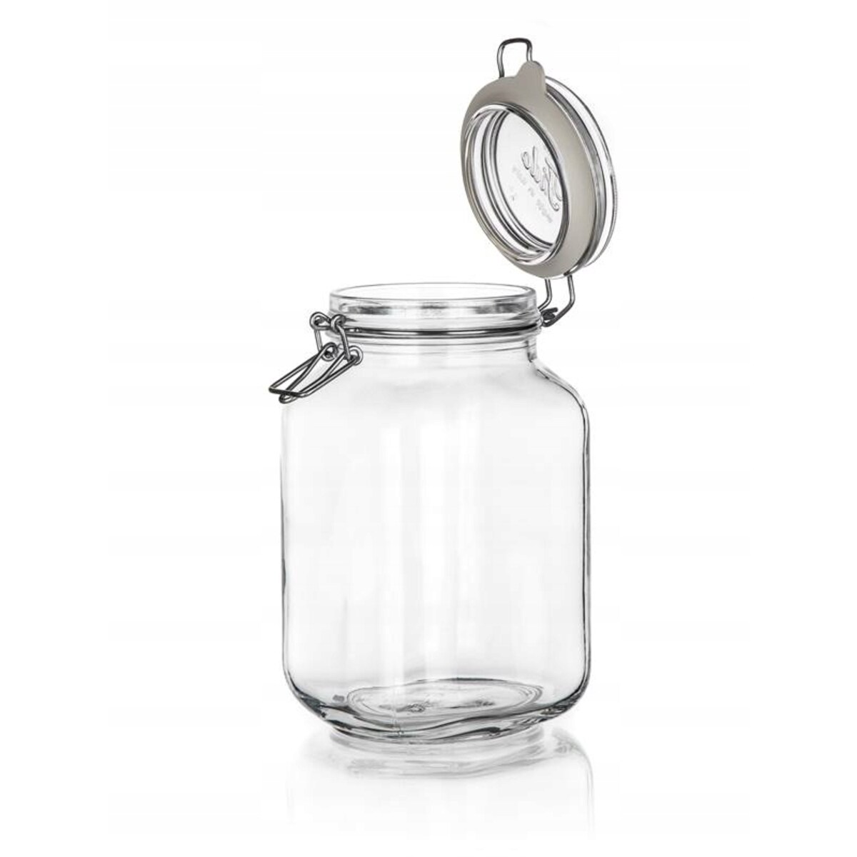 SŁOIK POJEMNIK na ŻYWNOŚĆ ogórki weki 2 L KLIPSEM grzyby kapustę bigos