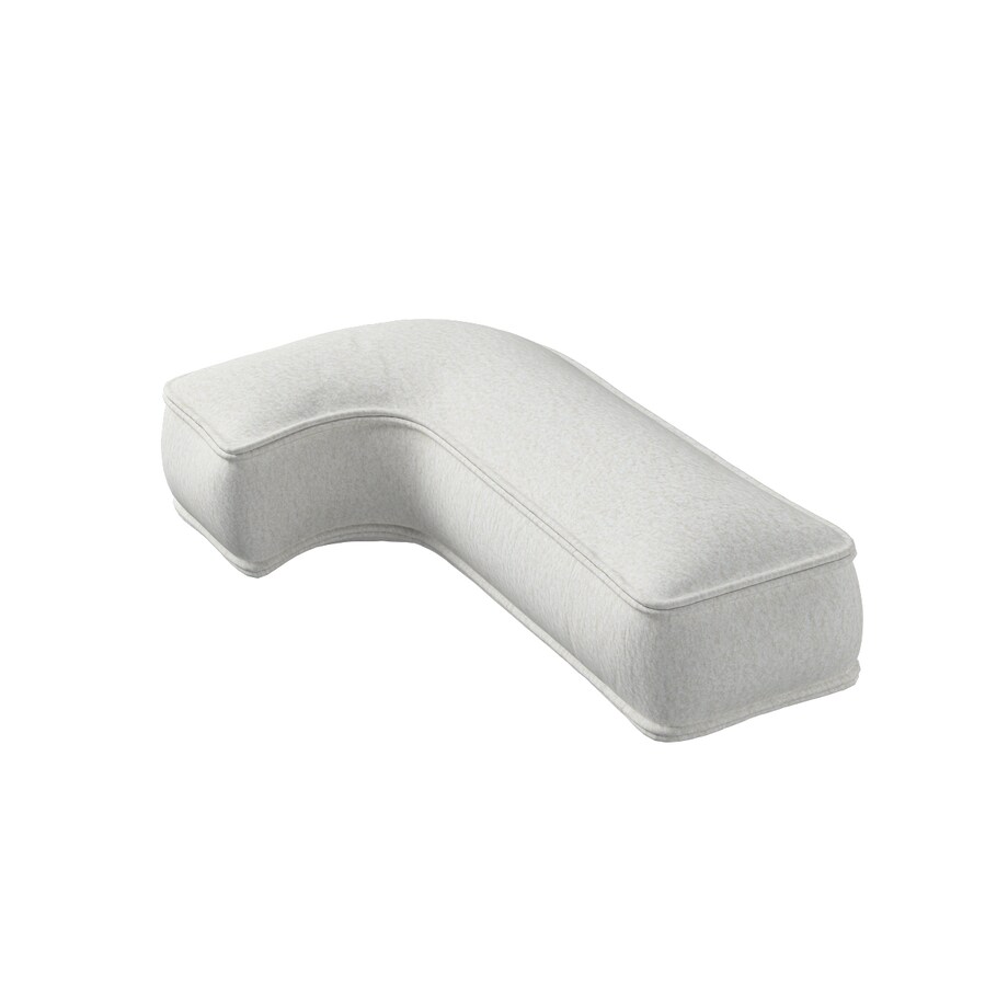 Poduszka literka J, biały, 35x40cm, Boucle