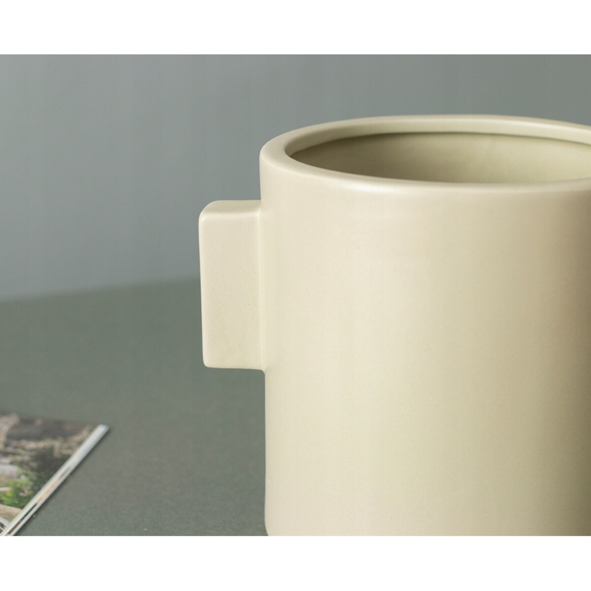DONICA AXEL beżowa ceramiczna śr. 15cm