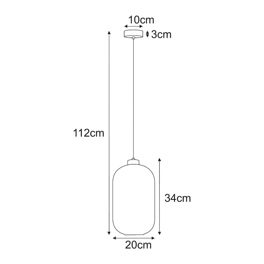 Lampa wisząca K-5751 z serii SILVA