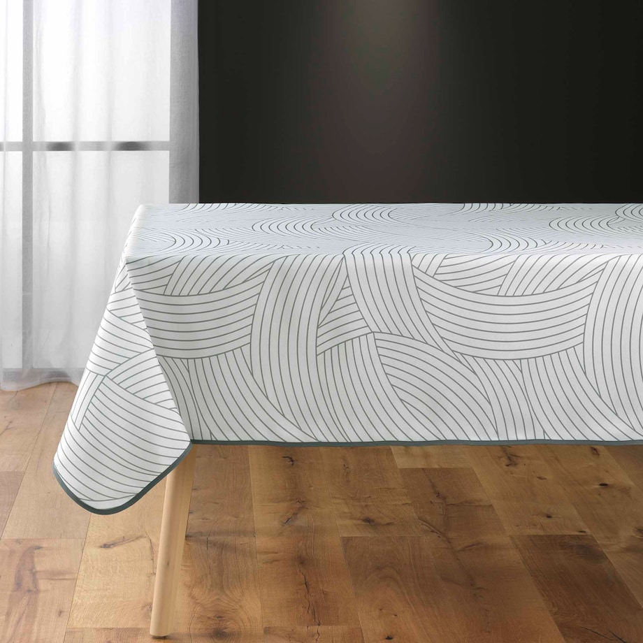 Obrus poliestrowy z nadrukiem LINEA, 150 x 200 cm