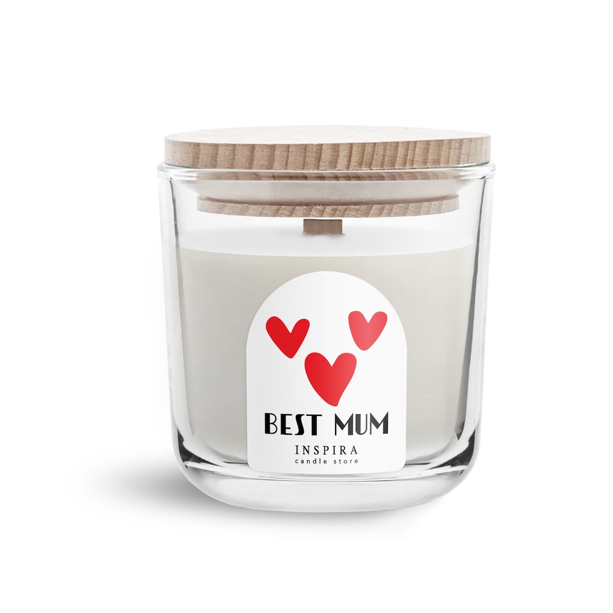 Świeca sojowa zapachowa "Dla Mamy" Peony