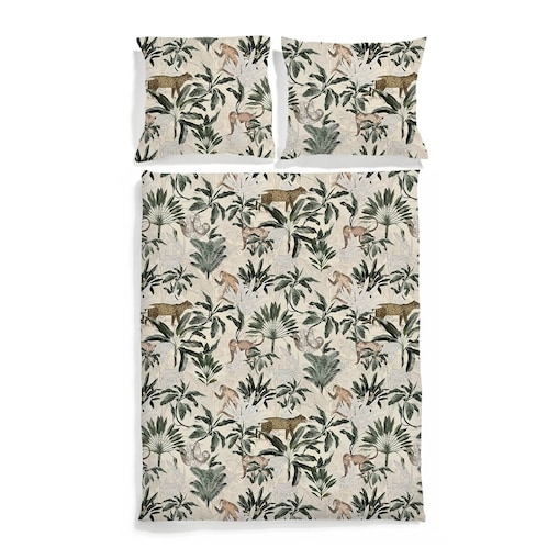 Pościel Dżungla 160/200 + 2 x 70/80 cm