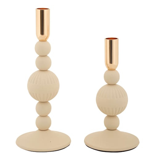 Zestaw świeczników ASTER, 20 cm, 25 cm