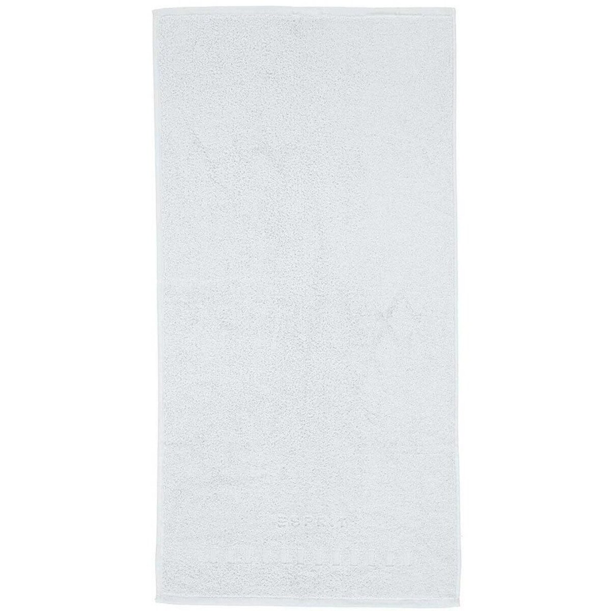 Ekskluzywny ręcznik frotte w kolorze srebrnym, luksusowy ręcznik, ręcznik z haftem, komplet ręczników, 100 x 50 cm, Esprit