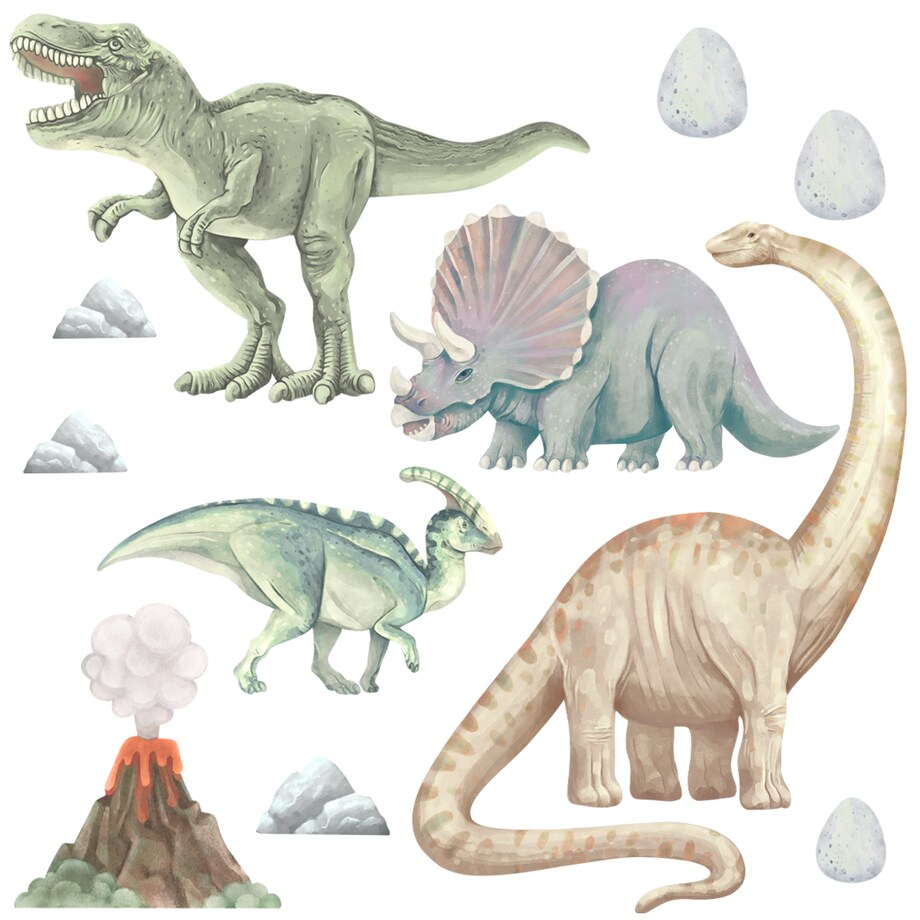 Naklejka Dinozaury I