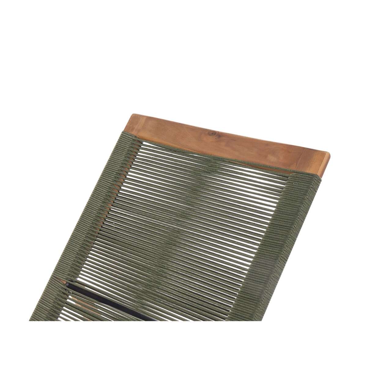 Leżak Drewno akacjowe Zielony PROSSEDI