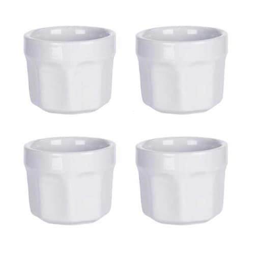 Miseczki na przekąski z porcelany, 4 szt.