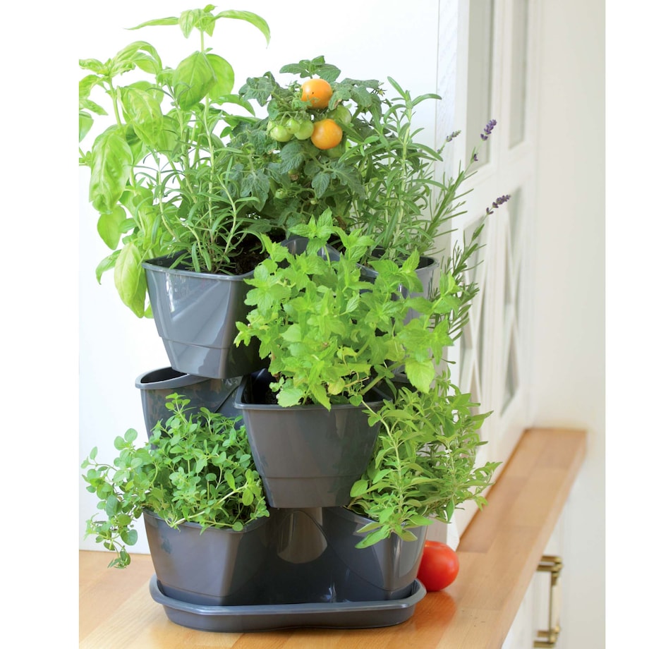 Doniczka Kaskadowa Na Zioła Ziołówka 38Cm Nożyczki