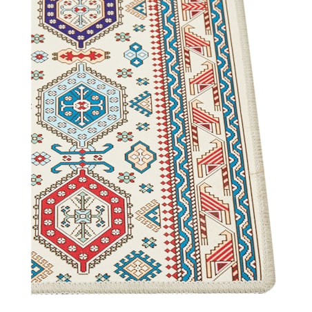 Dywan 60 x 200 cm wielokolorowy HACILAR