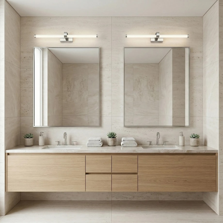 Kinkiet App1882-1W 60Cm Led Chrom, Aluminium, Tworzywo Sztuczne