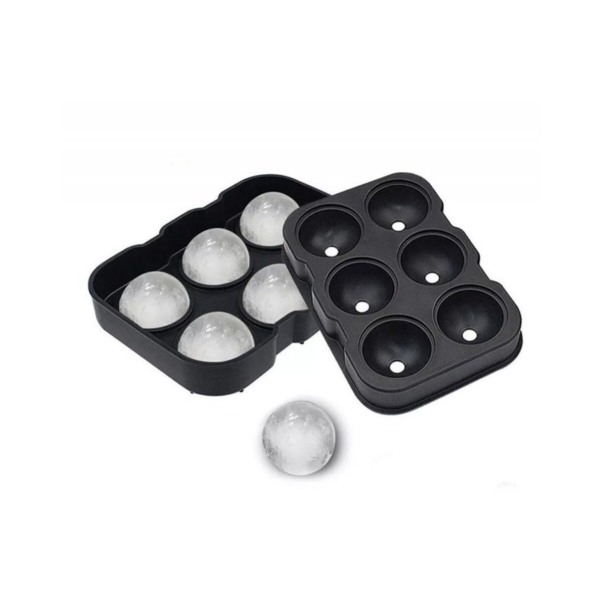 Alpenburg forma silikonowa na 6 kul lodowych do drinków napojów 33073