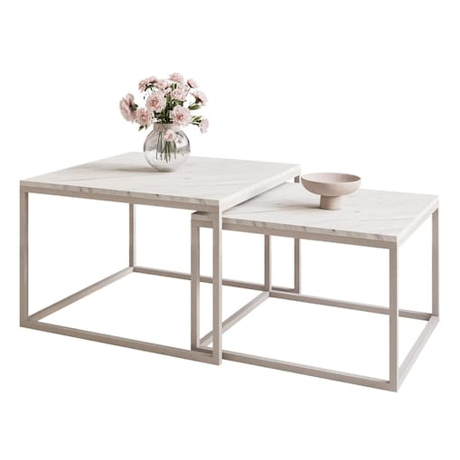 Stolik YOSHI 2w1 kaszmir marmur levanto