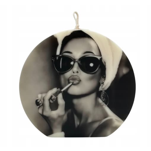 Świeca Sojowa Świeczka Ozdobna Prezent dla Kobiety Dziewczyny Bezzapachowa