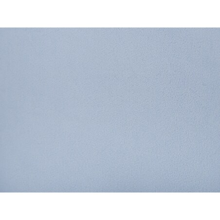 Puf welurowy ⌀ 47 cm niebieski LOVETT