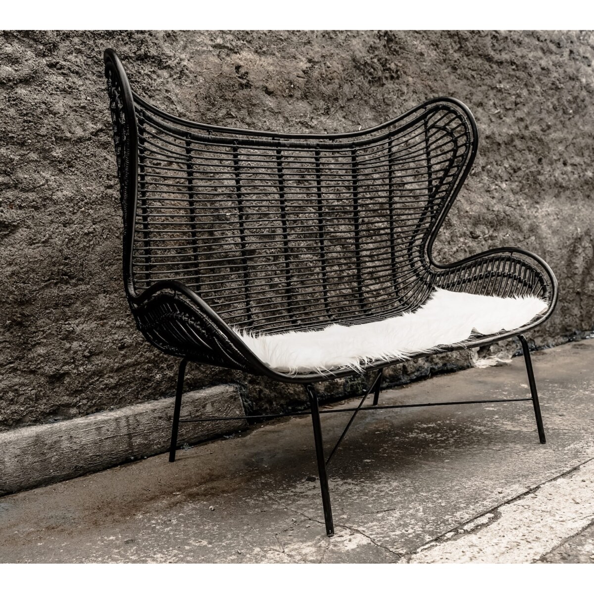 Sofa rattanowa Isla naturalna Monnarita
