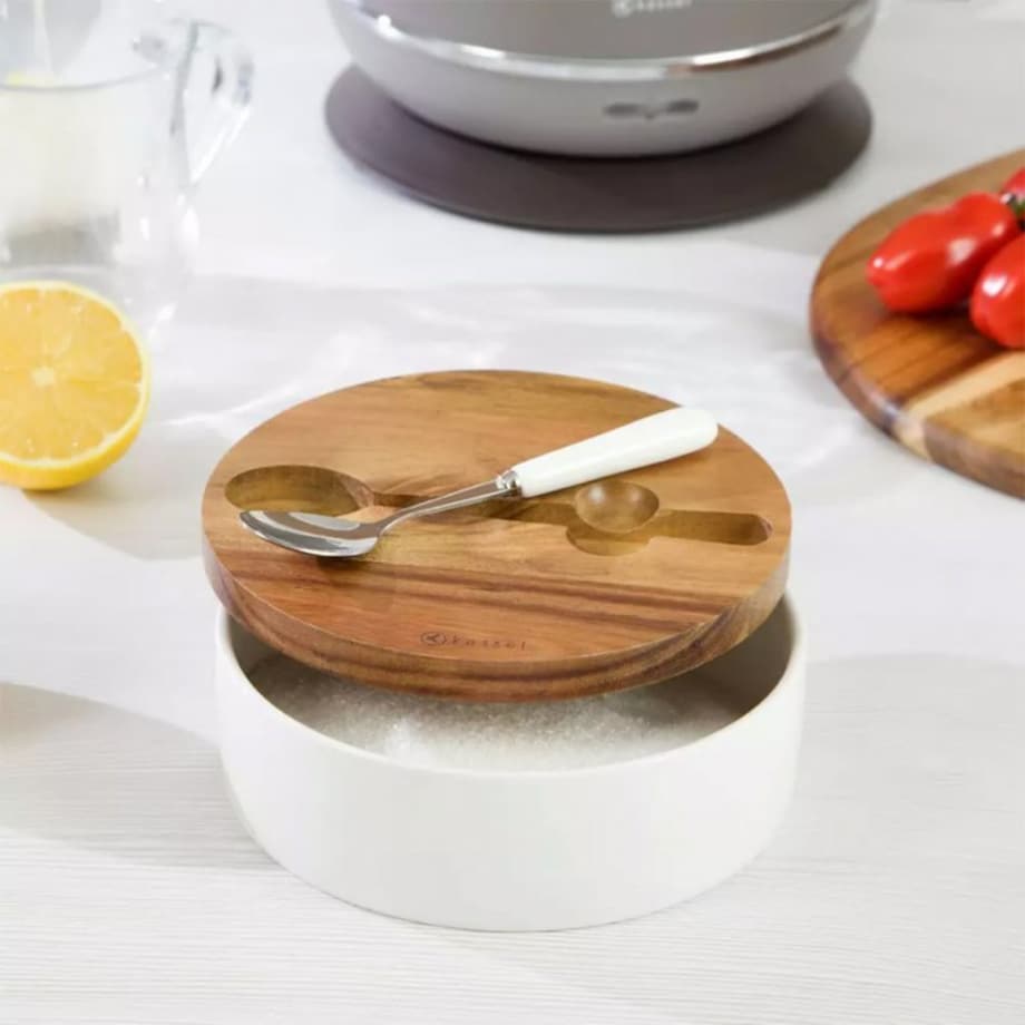 Cukiernica Porcelnowa Z Łyżeczką Kassel 93557