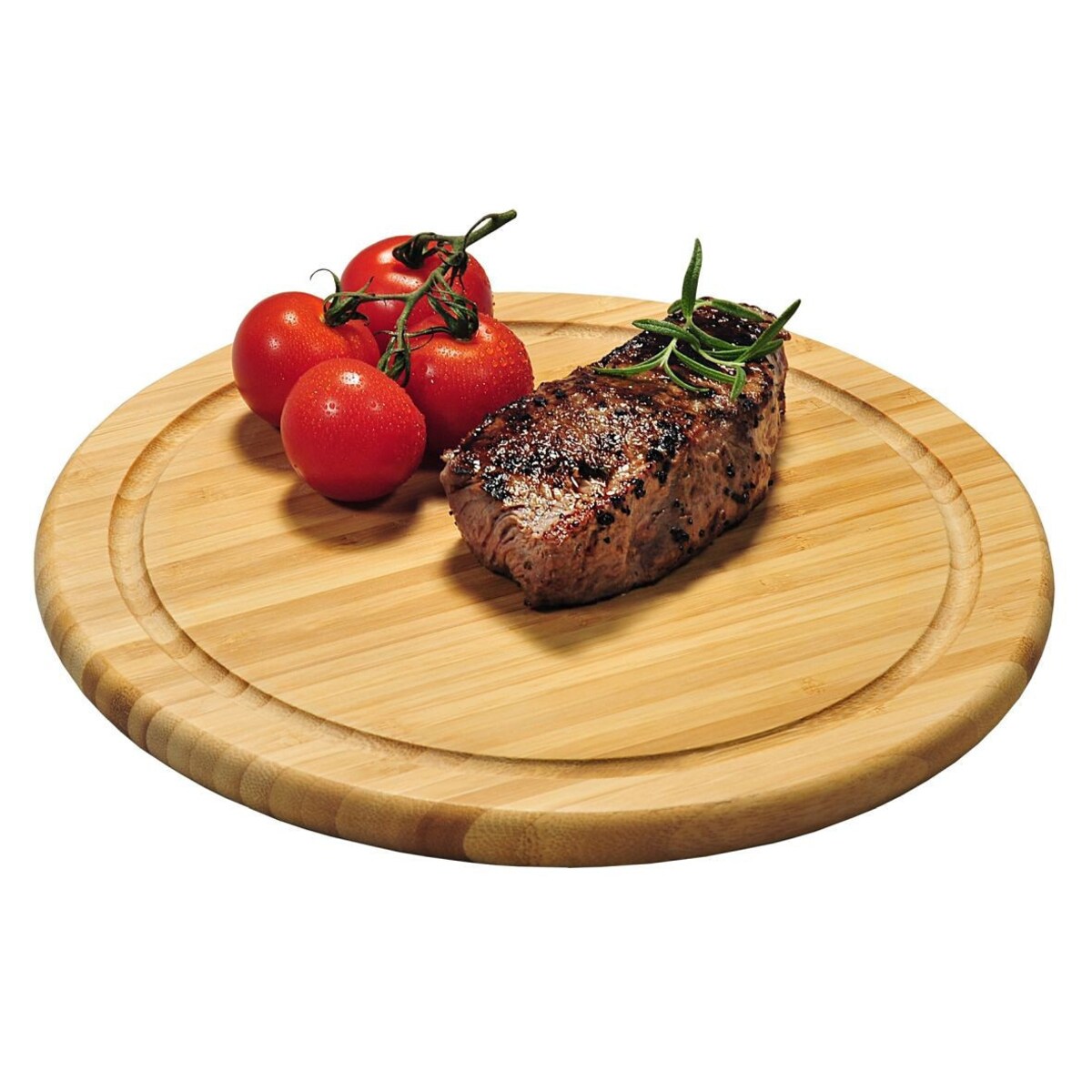 Kesper Talerz do mięs z rowkiem na sok wymiary Ø 30 x 1,3 cm