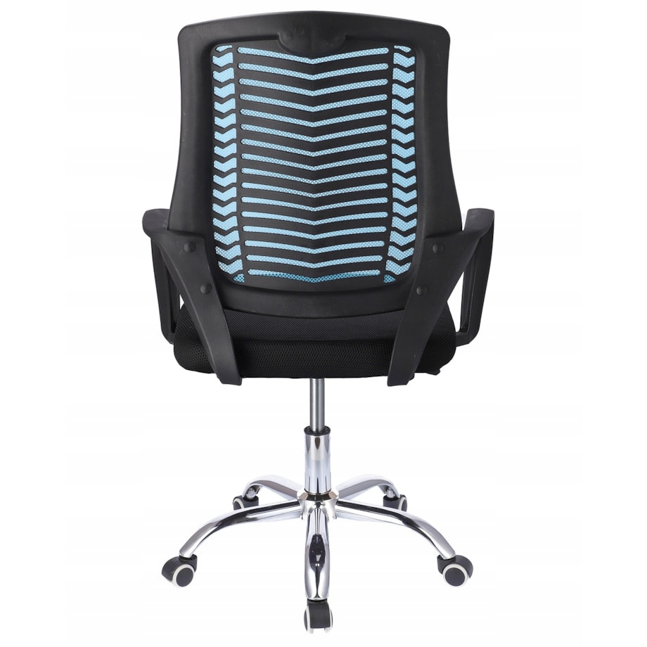 Krzesło biurowe obrotowe TOLEDO niebieskie