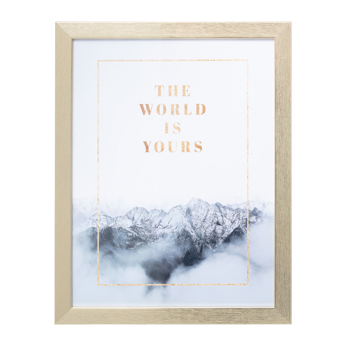 Ramka New Gold 30x40cm, 34 x 1,5 x 44 cm