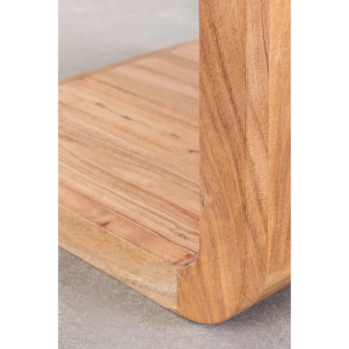 Stolik pomocniczy boczny drewno akacjowe Noya