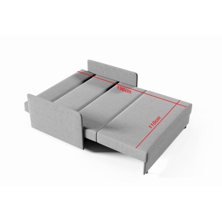 Sofa rozkładana Amerykanka Boston II przeszywana Paros 05