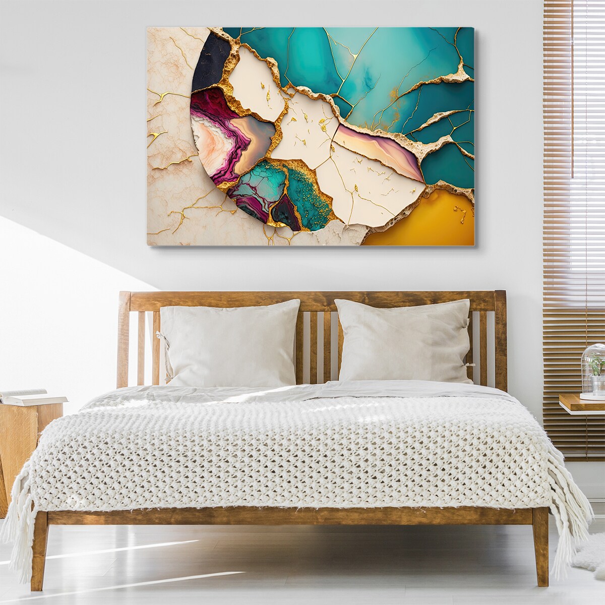 Obraz na płótnie abstrakcyjny marmur 120x80cm