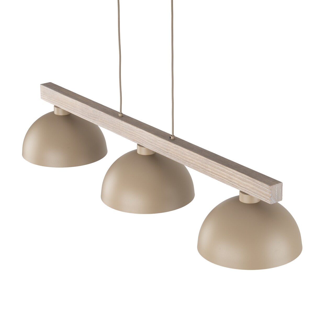 Lampa wisząca potrójna TK Lighting OSLO SABIA 11012 beżowa 3xE27 nowoczesna nad stół do salonu i kuchni