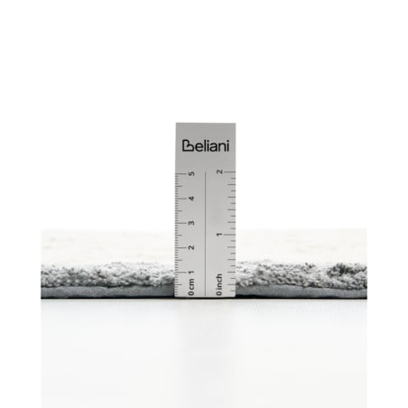 Dywanik łazienkowy KABRI Szary/ beżowy 60 x 90 cm Bawełna