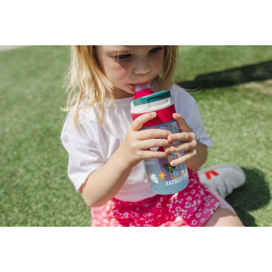 Butelka dla dzieci (400 ml) Blue Flamingo Lagoon Kambukka