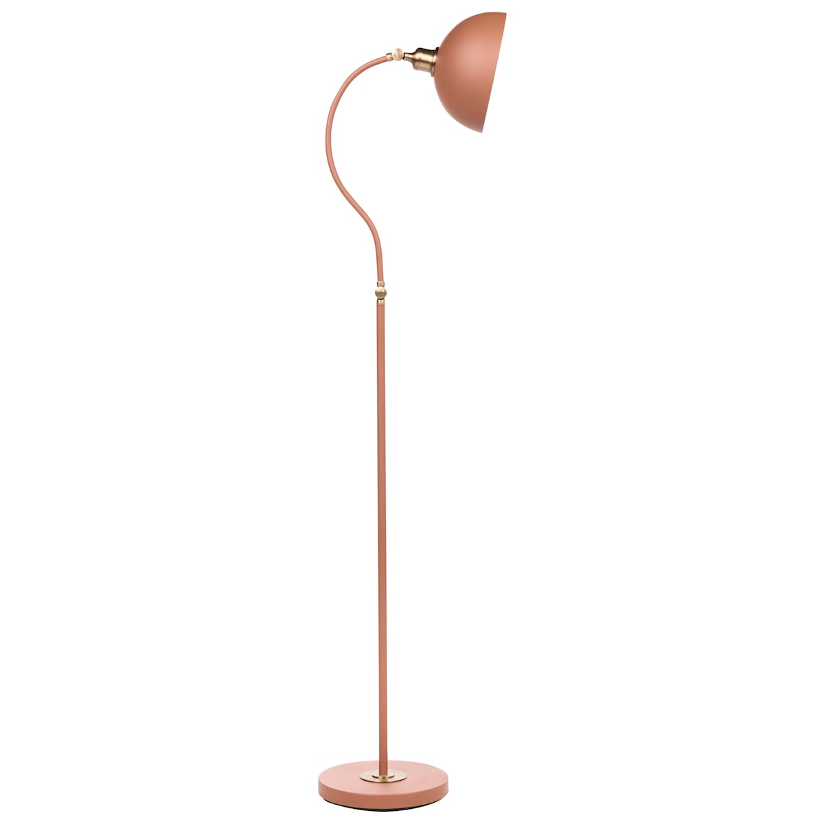 Lampa podłogowa LENNON Regulowana Metal Pomarańczowy