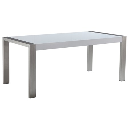 Stół do jadalni ARCTIC Srebrny 180 cm 90 cm