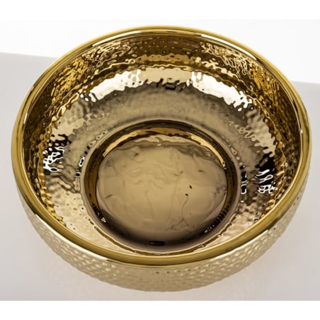 Misa ceramiczna dekoracyjna 10x Ø 30 cm KAUSSI-2 złota