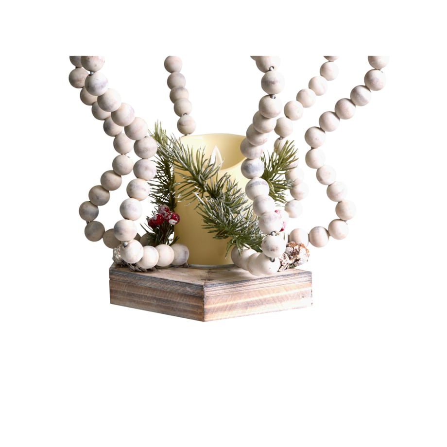 Dekoracja świąteczna LED PATARI Gwiazda 42 cm Jasnobrązowy