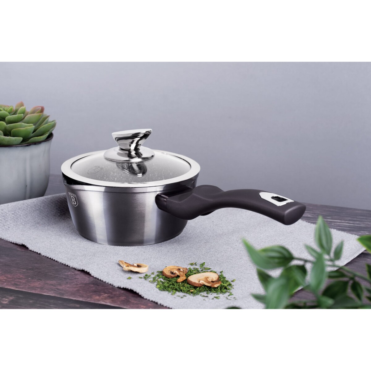 Komplet garnków 12 elementów BERLINGER HAUS Carbon Pro