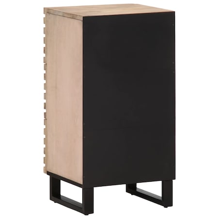 vidaXL Szafka, 40x34x75 cm, lite drewno mango