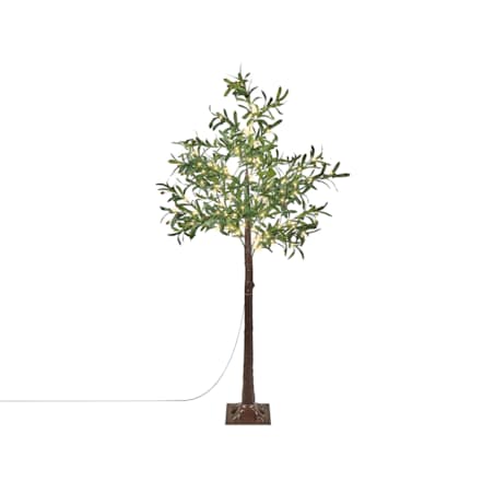 Dekoracja ogrodowa LED drzewko ze światełkami 180 cm zielona CELIONI