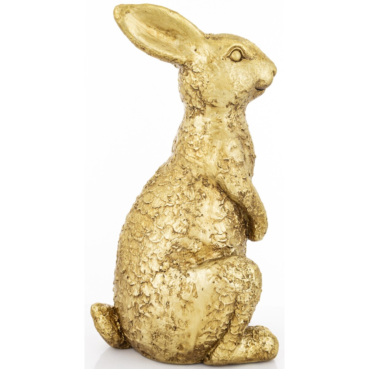 Dekoracja - figurka królika 44x20x23 cm złota CONILI