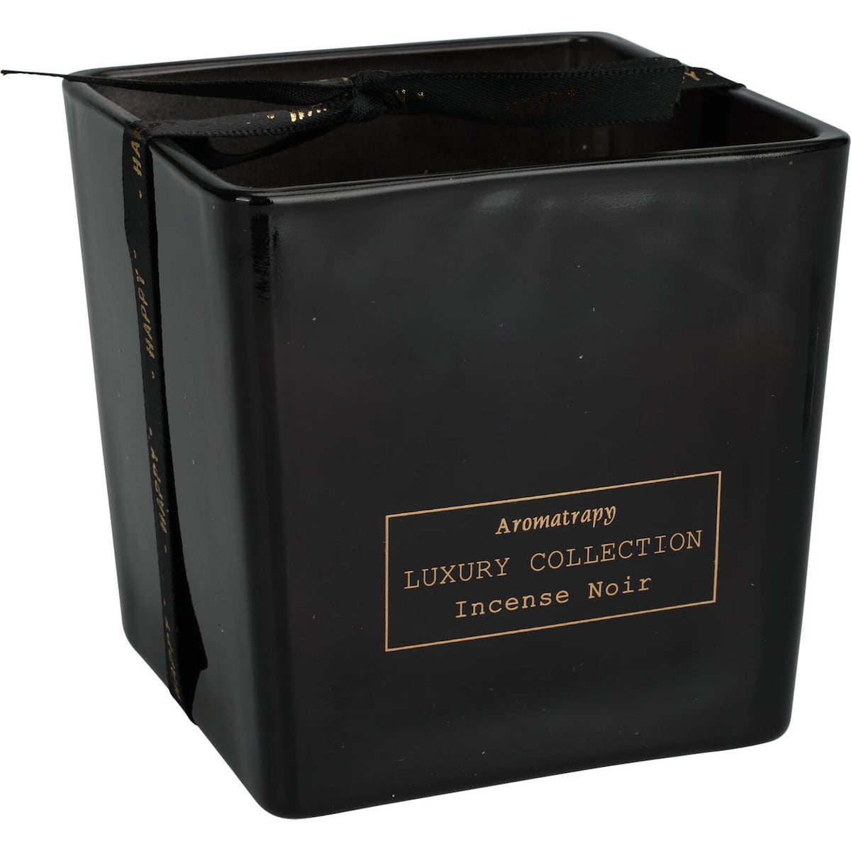 Świeca zapachowa, dekoracyjna, w szklanym opakowaniu