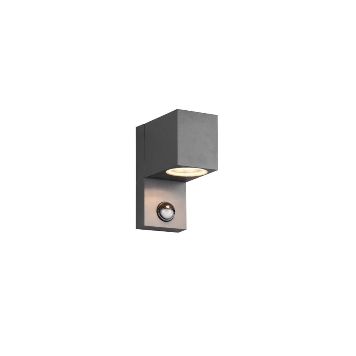 Lampa ścienna natynkowa Trio ROYA z czujnikiem ruchu 214269142 nowoczesna kinkiet do domu i na zewnątrz