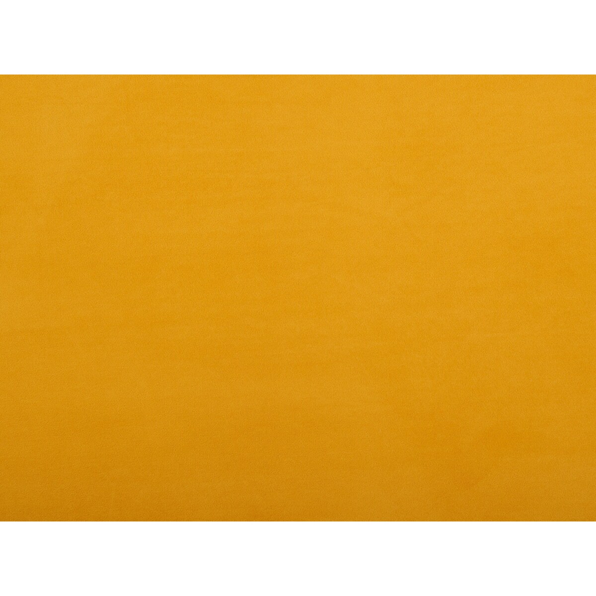 Łóżko welurowe 180 x 200 cm żółte FLAYAT