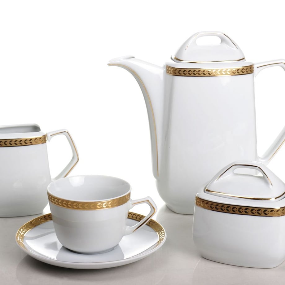 Garnitur do kawy dla 6 osób 22 el. Pułaski Prezydencka 8790