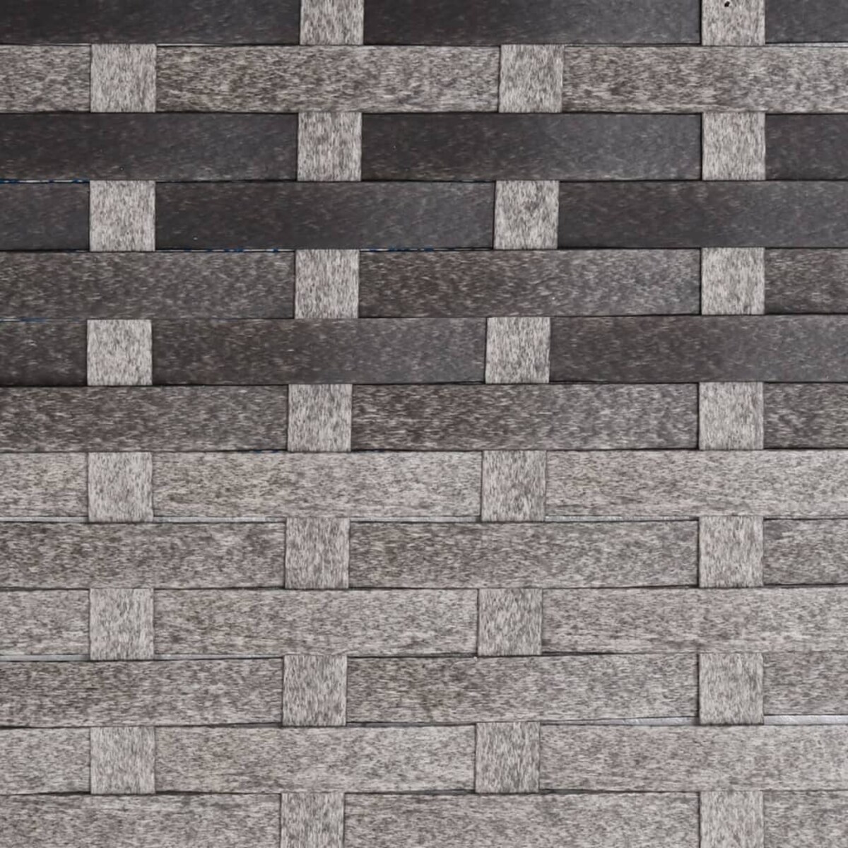 vidaXL Krzesło ogrodowe z podnóżkiem, szare, polirattan