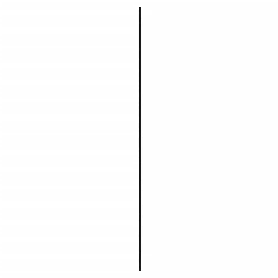 vidaXL Lustro ścienne, 25x60 cm, szklane, owalne